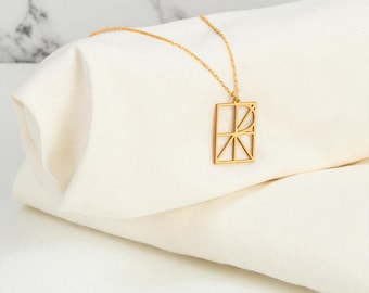 Custom Logo Name Necklace: 925 Sterling Silver Personalized Pendant
