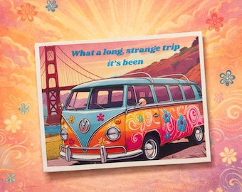 Grateful Dead magnet - What a Long Strange Trip It's Been - Truckin