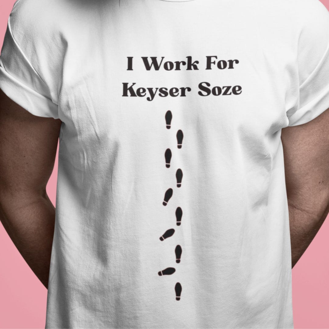 Keyser Soze's Footsteps T-shirt, Mismatched to Normal, Cereal King ...