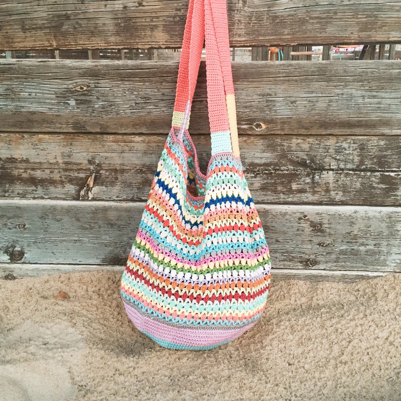 Crochet Beach Bag PDF Crochet Pattern | Etsy