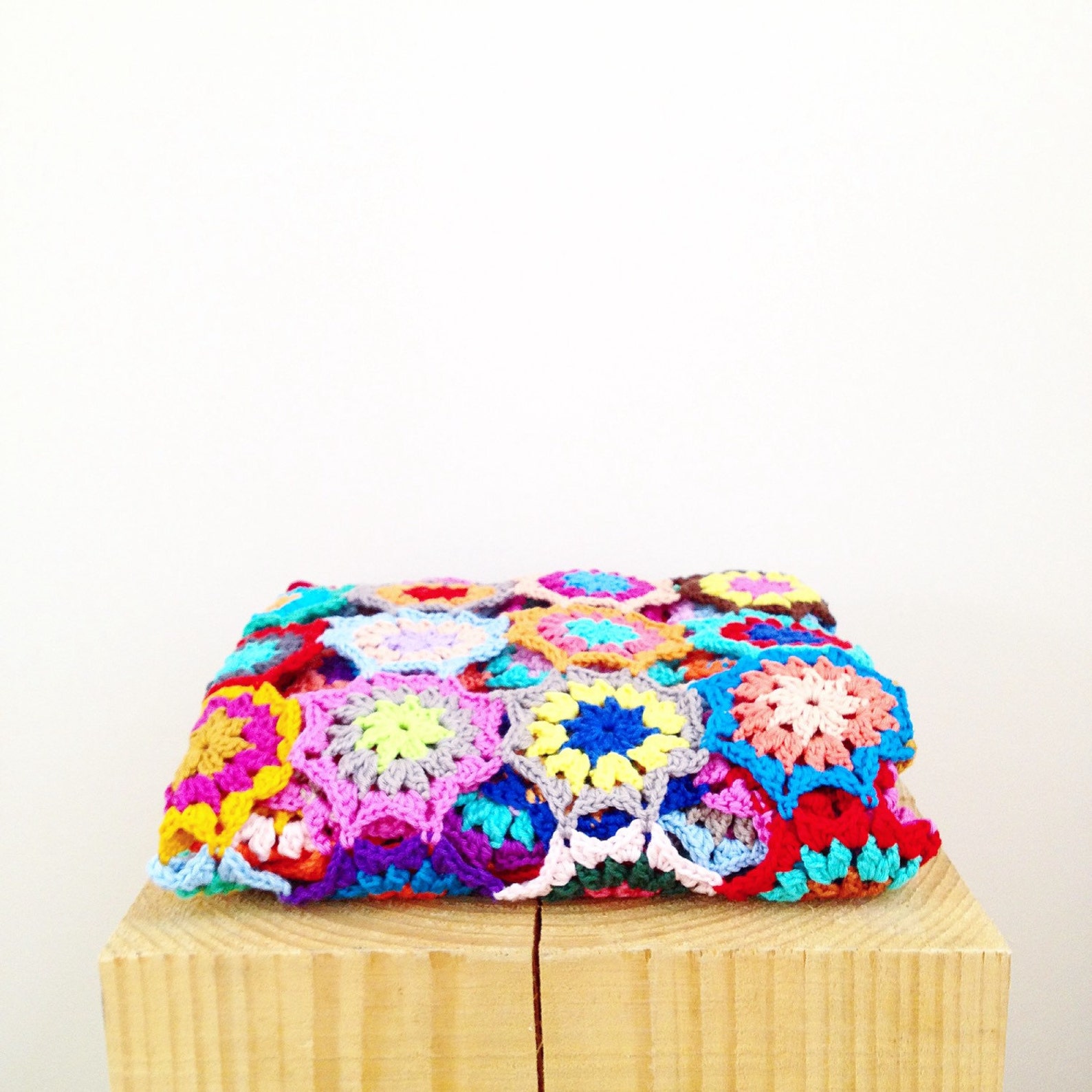 Japanese Flower Blanket Throw PDF Crochet Pattern Instant Etsy