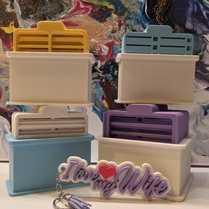 15-delige 3D-geprinte stencilset zonder rand en aangepaste naamhouder – cadeaubundel voor georganiseerd bureau – luxe