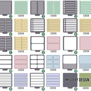 付箋ステンシルSTLファイル（ボーダー付き） – DIYメーカーとデザイナー向け3Dプリントテンプレート