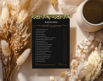 Wedding Games Bundle | Bridal Shower & Bachelorette Printable PDF | Fun Party