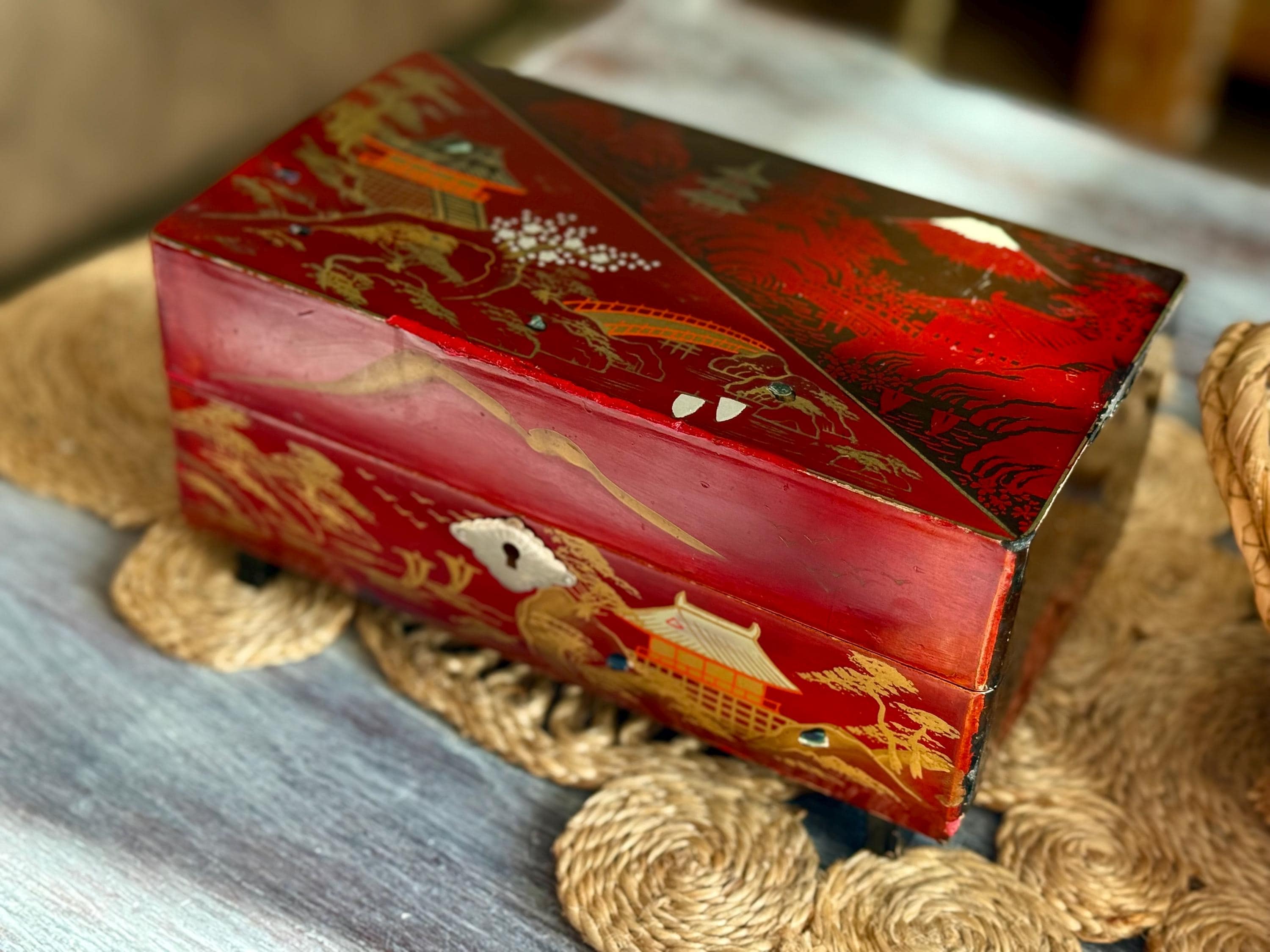Vintage Japanese Music Box 1950 - Etsy