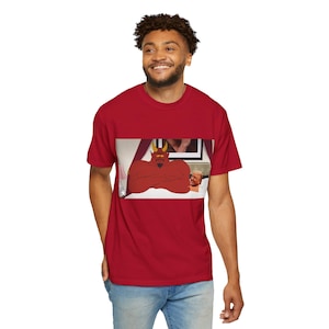 Graphic Tee, South Park Trump Satan Unisex T-shirt, Trey Parker Matt Stone, Funny Tee, Pop Culture Shirt, Political Humor Top, Comedy