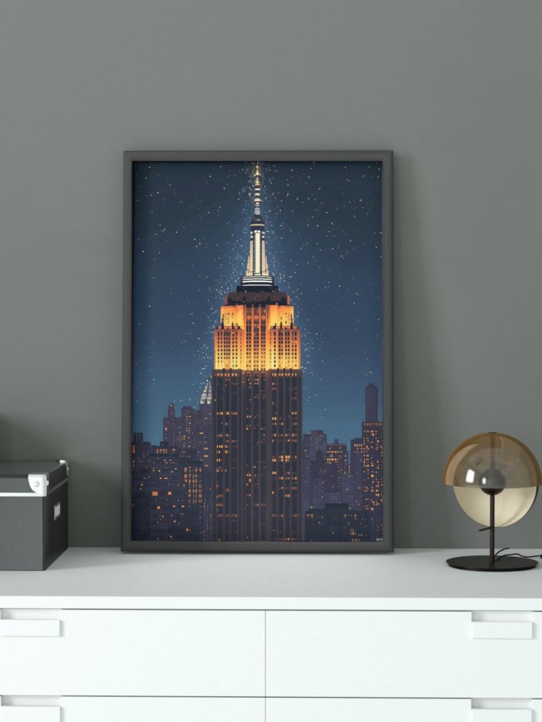 New York City Skyline Wall Art - Etsy