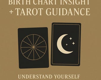 Análisis de la carta natal + Guía del tarot