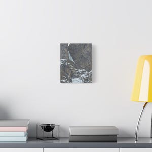 Mountain Stream Matte Canvas Art | Nature Decor, Wall Art, Minimalist Home, Gift for Nature Lovers, Landscape Artwork, Cozy Vibes