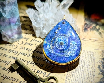 Orgonite Pendant: Drop of the ocean - Your Sacred Treasure -