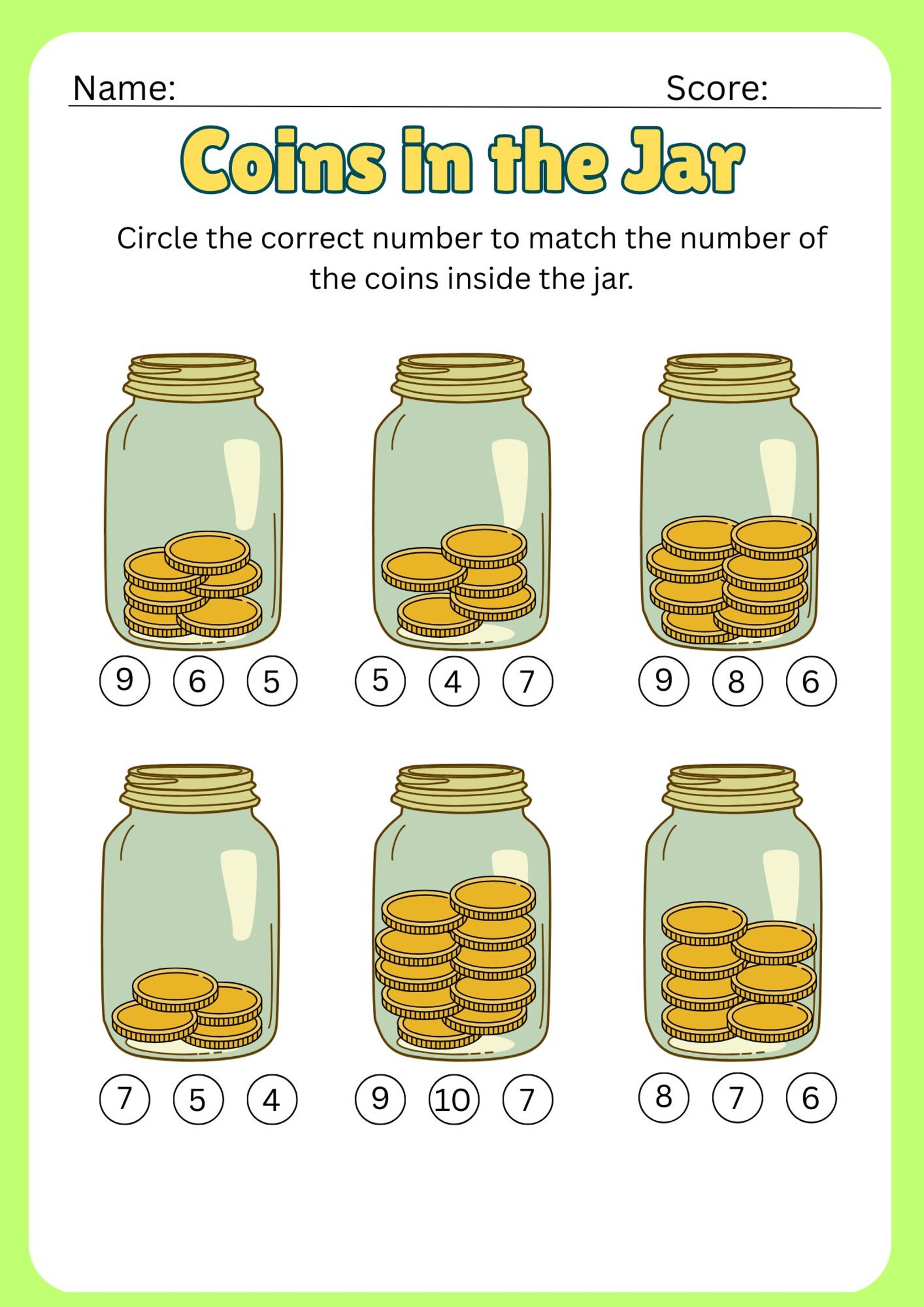 Preschool Worksheet Pack | Printable Activities for Kindergarten