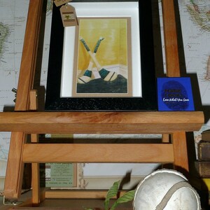 Hurling Gift Framed Print Kilkenny Love Hurling GAA Handmade in Ireland image 3