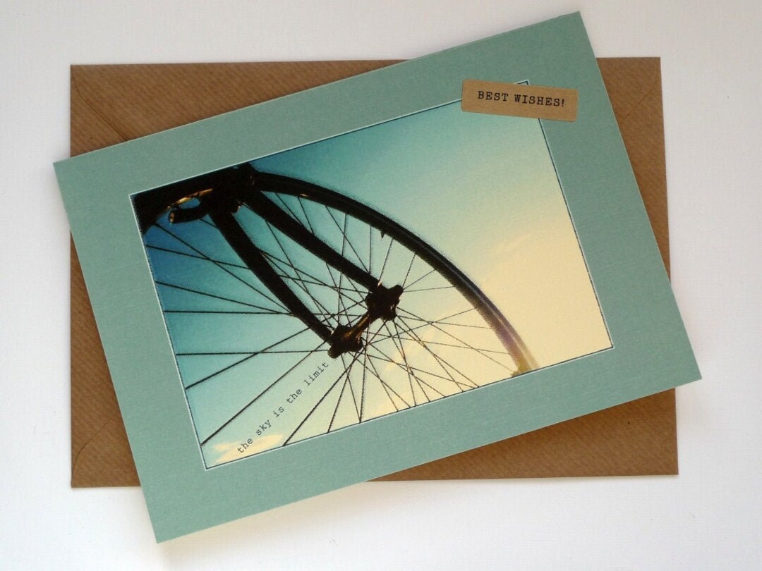 Bicycle Wheel - Happy Cycling - Road Cycling - the Sky is the Limit ...