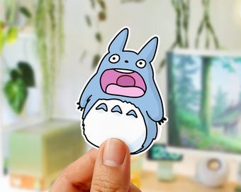 Totoro Sticker: Studio Ghibli Anime Decal - Kawaii Vinyl