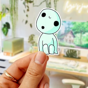 Kodama Sticker: Princess Mononoke Japanese Forest Spirit Vinyl Decal