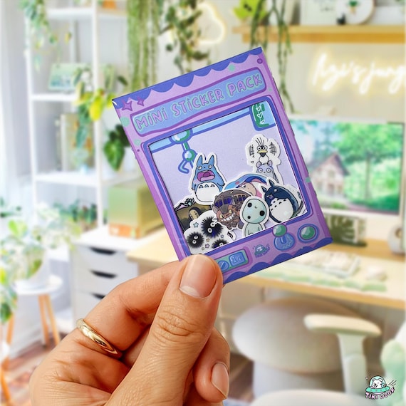 Studio Ghibli Mini Sticker Pack: Kawaii Anime Vinyl Decals