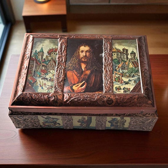 The Art of Hermann Scherchen ボックスセット Vintage 1971 Dürer Anniversary Tin Box: E. Otto Schmidt