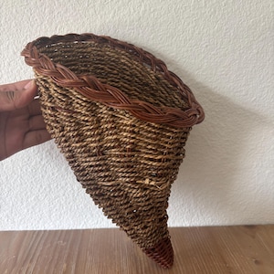 Cornucopia Wall Basket