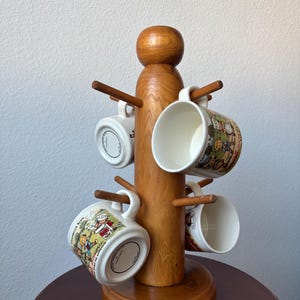 Vintage Mug Tree - 8 Cups - Etsy