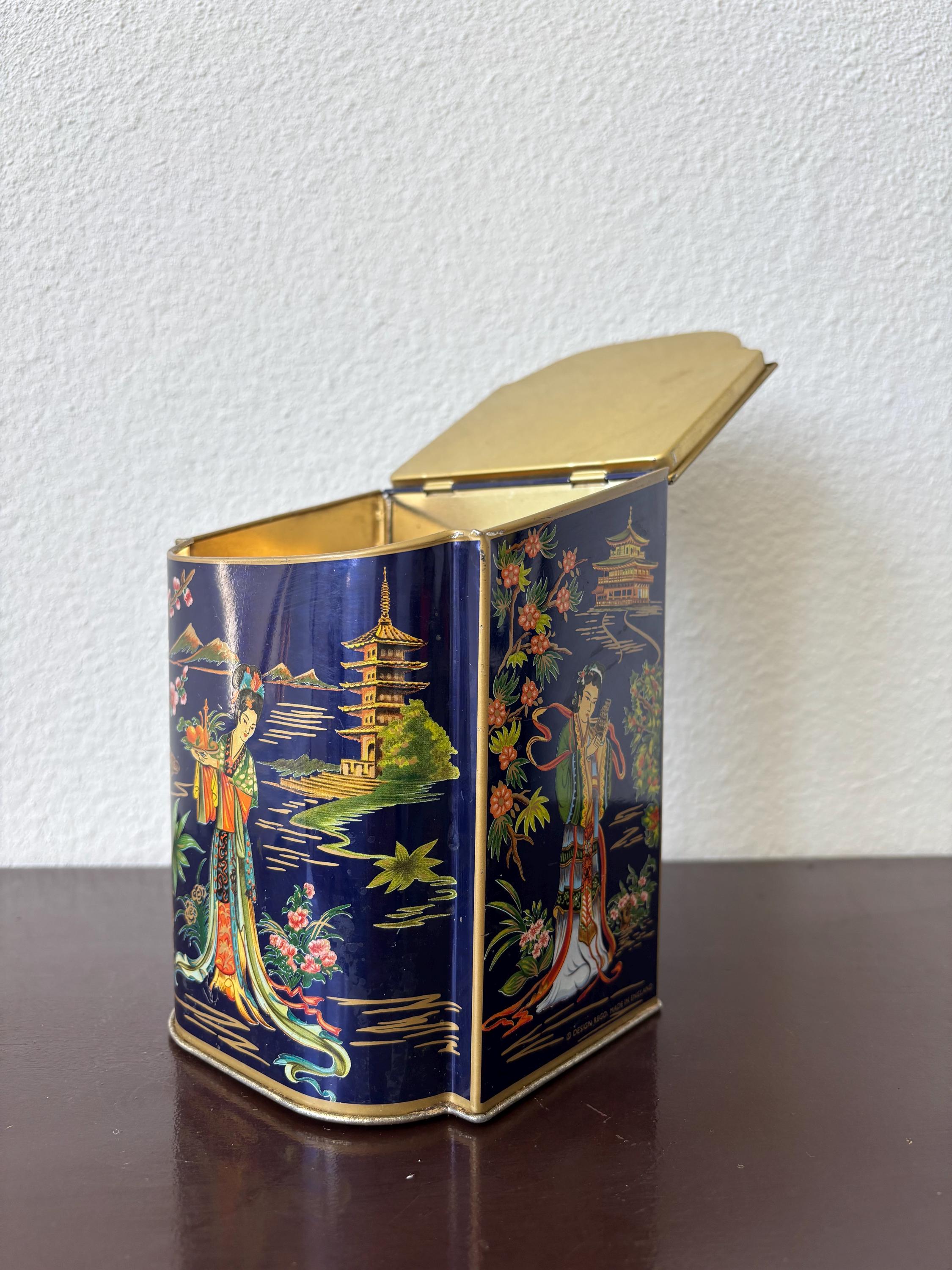 Vintage Japanese Tea Tins - Etsy - Page 2