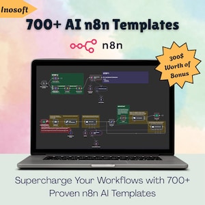 n8n AI Workflow Templates – Automate Everything | Ready-to-Use Automation Pack for Sales, Creators | PLR & MRR