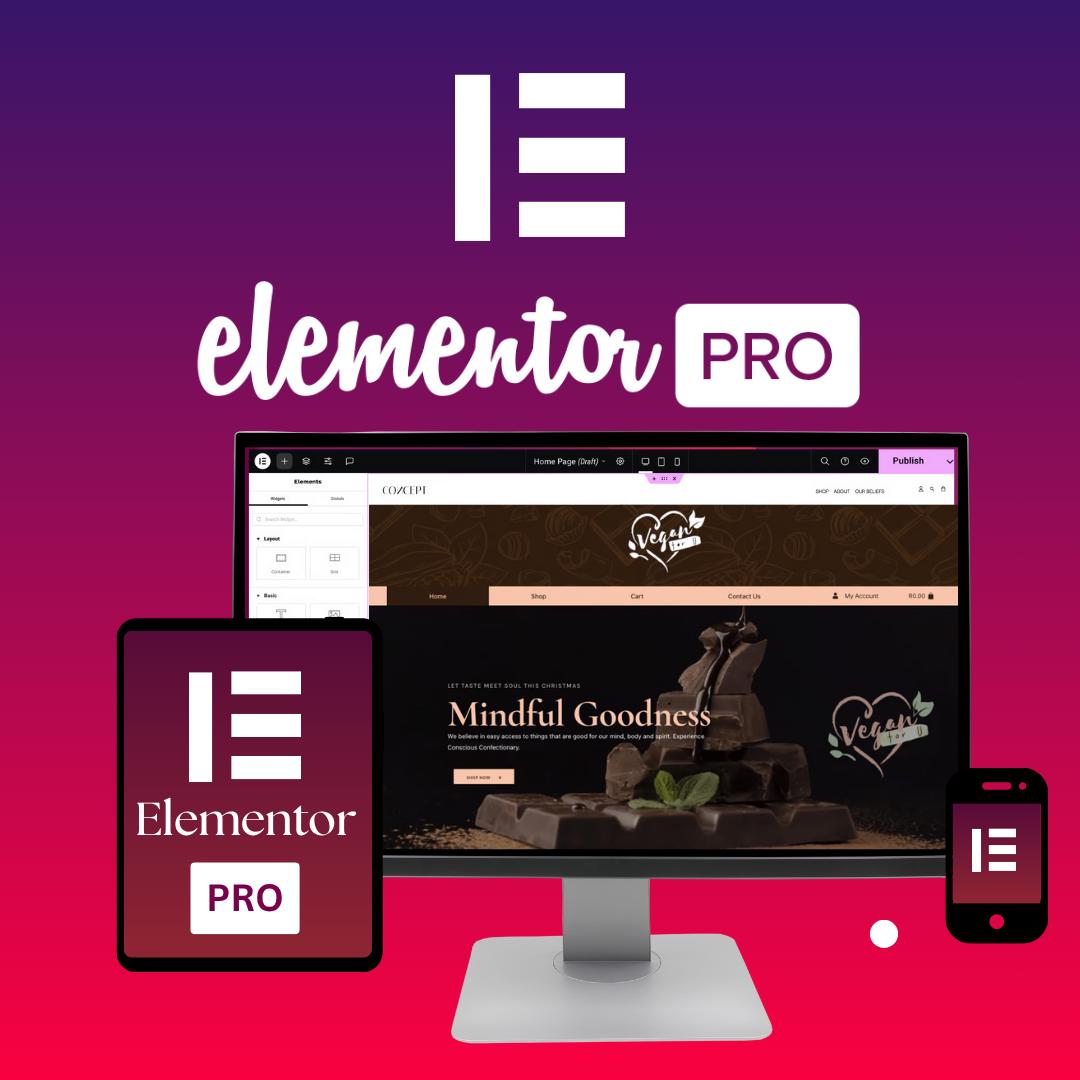 Elementor Pro GPL | Wordpress Page Builder Plugin | Lifetime License ...