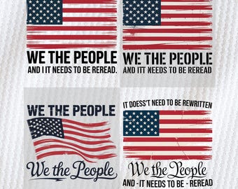 We The People 1776 png, Amerikaanse vlag png, wij The People It Needs To Be herlezen ontwerp png, vintage vlag van de VS 1776