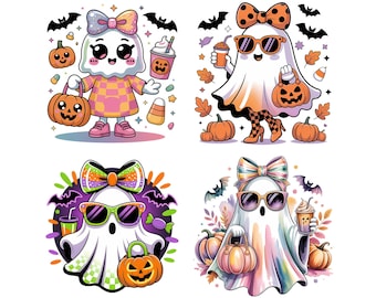 About Cute Funny Ghost Pumpkin Halloween Png, Funny Ghost Halloween PNG, Bougie Ghost, Cute Ghost Pumpkin Halloween Png, Spooky Season AC55