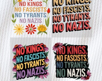 We The People No Kings In America Png, Patriotic Political Png, American Democracy Png, Protest Democracy Png, Anti-MAGA Png