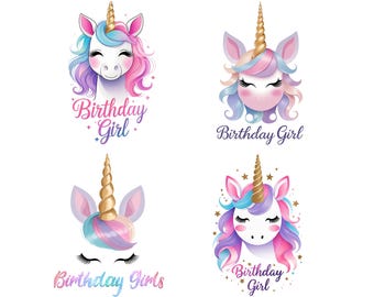 Unicorn birthday png design shirt, unicorn theme party png, unicorn birthday outfit png, unicorn rainbow pngt, pastel rainbow unicorn UB11