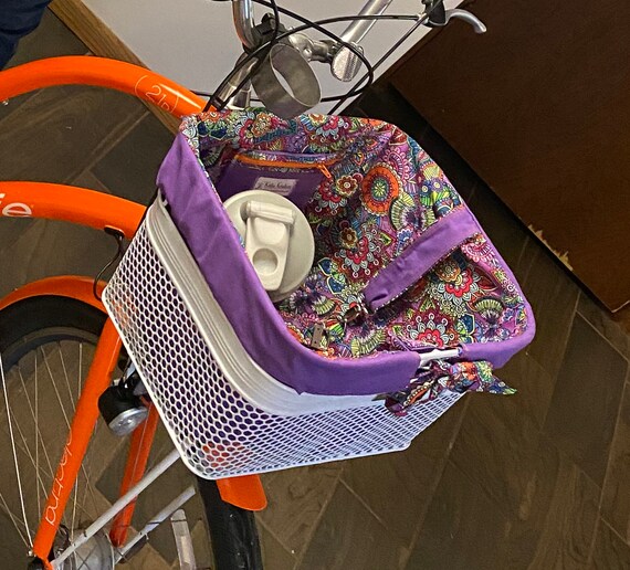 Fabric bike basket new arrivals