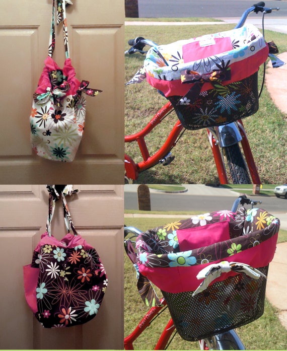 Custom Order Bike Basket liner for Bell Lotus Huffy