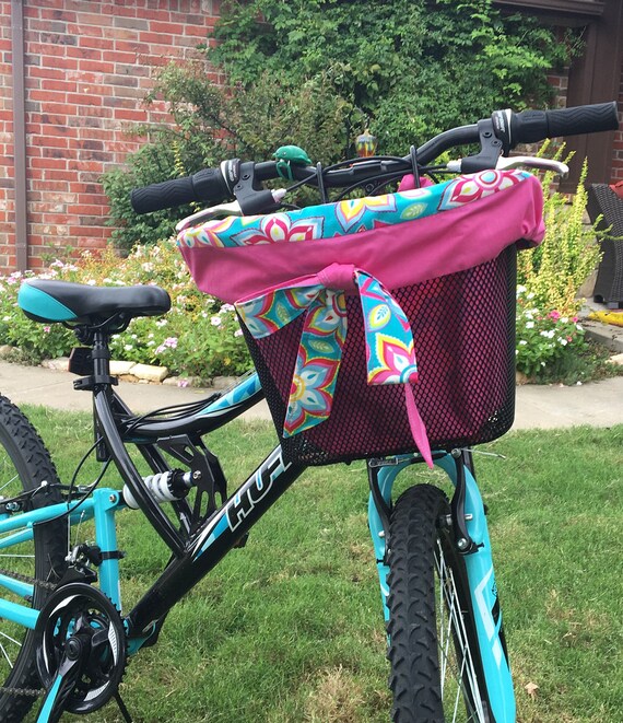 BICYCLE BASKET LINER GREEN DAISY CRUISER BIKES