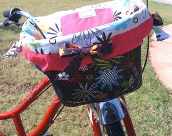 Standard Build a Custom Bike Basket Liner for Most Bike Baskets Including Electra, Nantucket, Bell, Schwinn, Biria, Wald