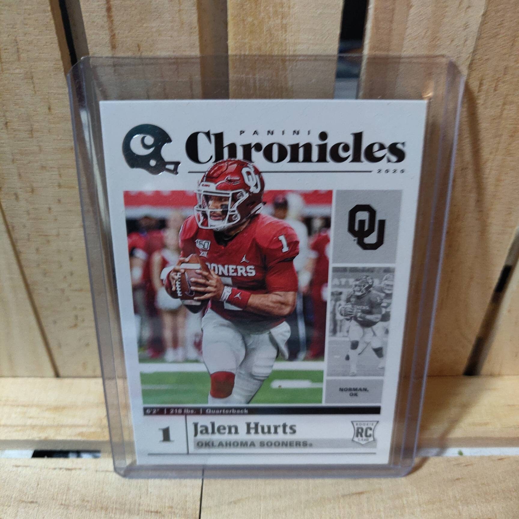 Jalen Hurts Rookie Card RC 2020 Panini Chronicles Draft Picks Etsy