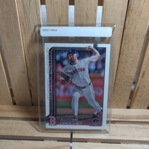 Garrett Crochet 2025 Topps Serie 2 Basis-Set Baseball Karte Boston Red Sox Starspieler