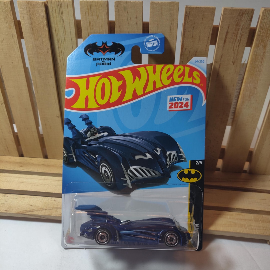 Hot Wheels 1/18 Batmobile 1966 Avec Batman Et Robin – Collection (neuf)