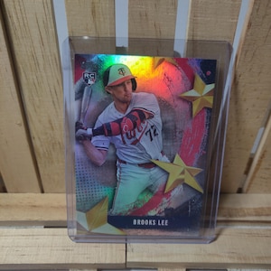 Brooks Lee RC 2025 Topps Série 1 Estrelas da MLB Subconjunto Cartão de Beisebol Jogador Estrela do Minnesota Twins