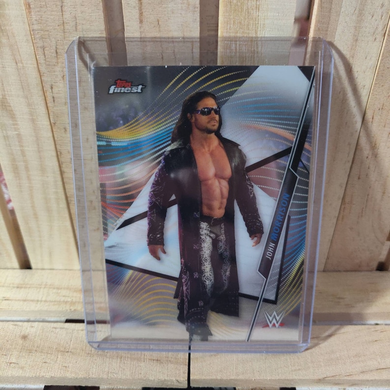 John Morrison WWE 2020 Topps Finest Base Set Wrestling Card