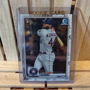 Yordan Alvarez RC 2020 Topps Bowman Chrome Baseball Card Houston Astros
