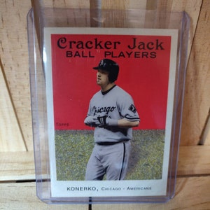 Paul Konerko 2004 Topps Cracker Jack Baseball Card Chicago White Sox Star Player