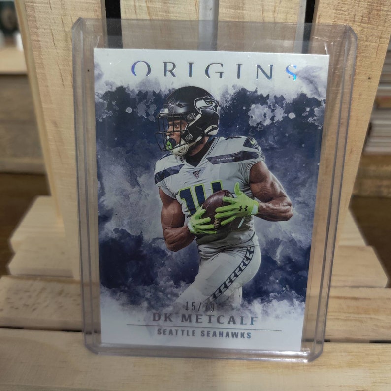 DK Metcalf 2020 Panini Origins Football Card Seattle Seahawks Numbered 15/79 Base SP image 1