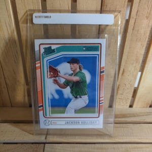 Jackson Holliday 2024 Donruss Rated Prospect Base Set Baseball Card Baltimore Orioles Star Player