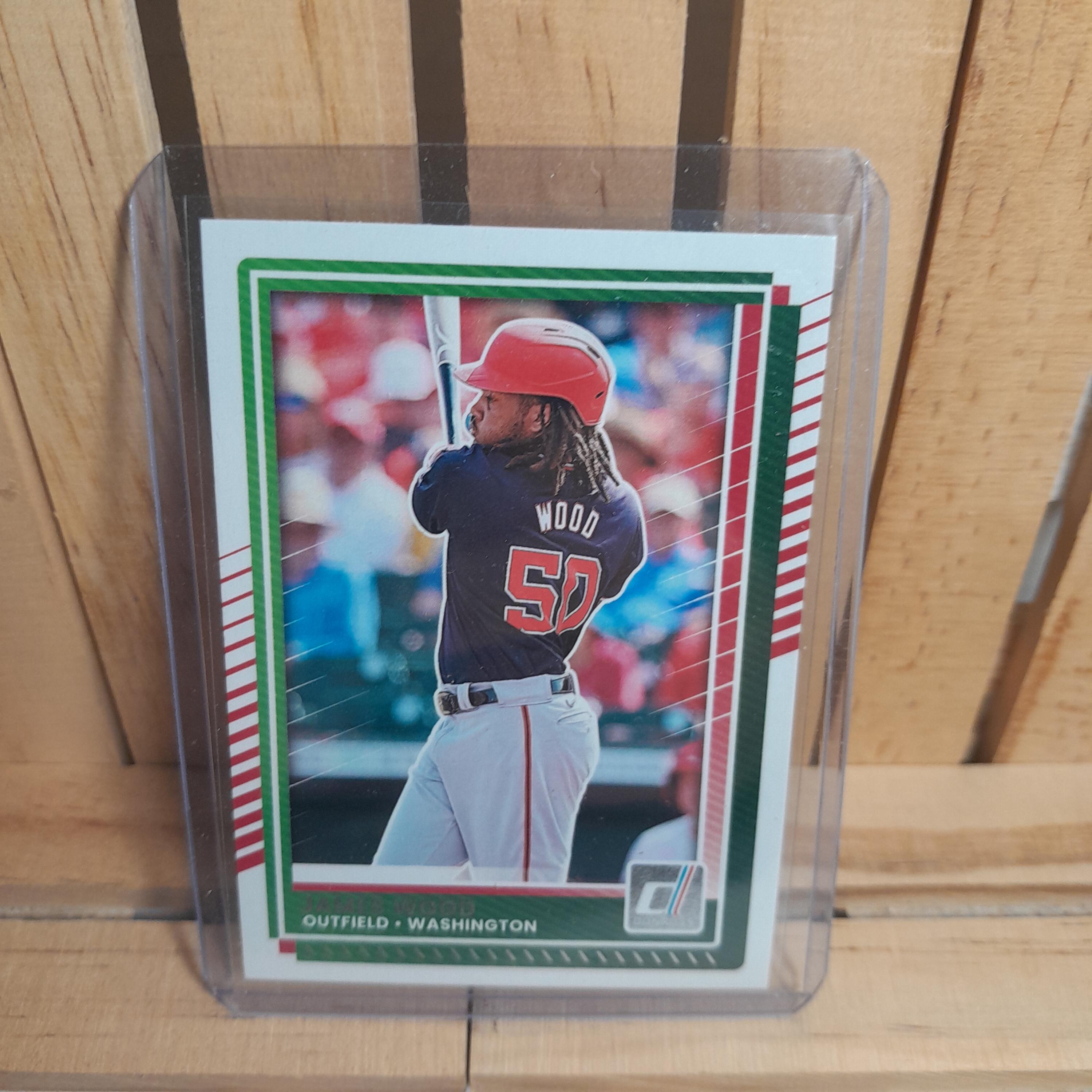 James Wood 2025 Donruss Baseball Card Base Set Washington 