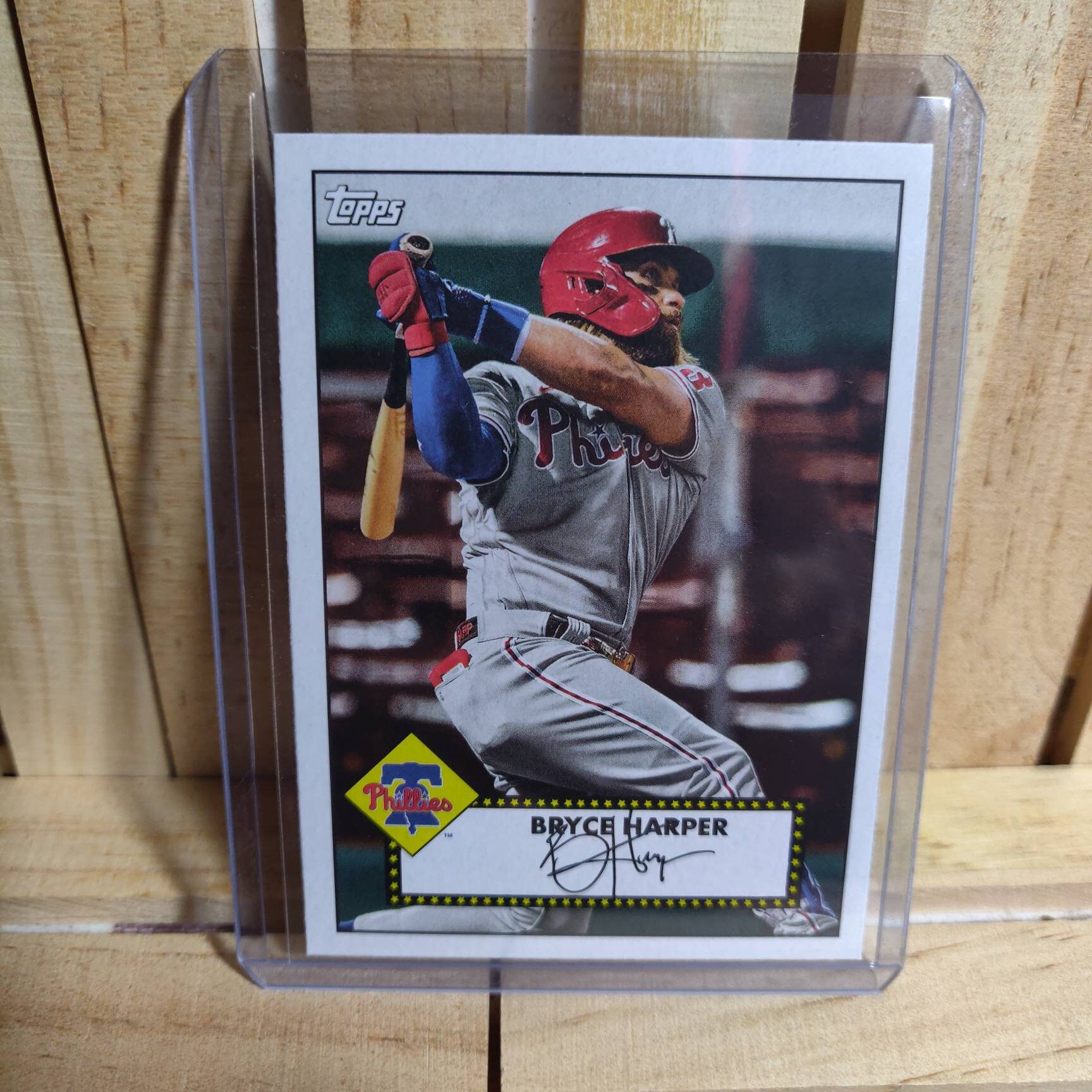 Bryce Harper 2021 Topps Series 1 T52 Sub set Baseball Card Etsy
