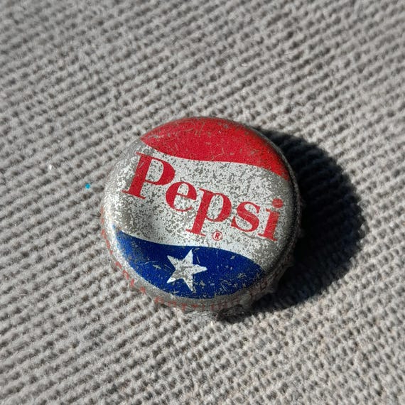 Pepsi Star Soda Vintage Cork Lined Bottle Cap Used - Etsy Israel