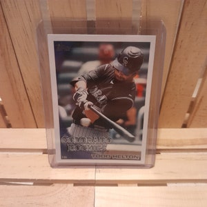 Todd Helton 2010 Topps Base Set Baseball Card Colorado Rockies Star Player