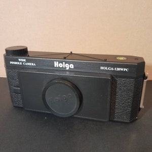 Holga 120 WPC Pinhole Film Camera Wide Angle Plastic Body Pre