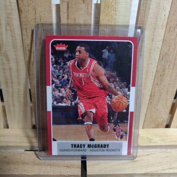 Tracy Mcgrady 2007-08 Fleer Basketball Card Base Set Houston - Etsy