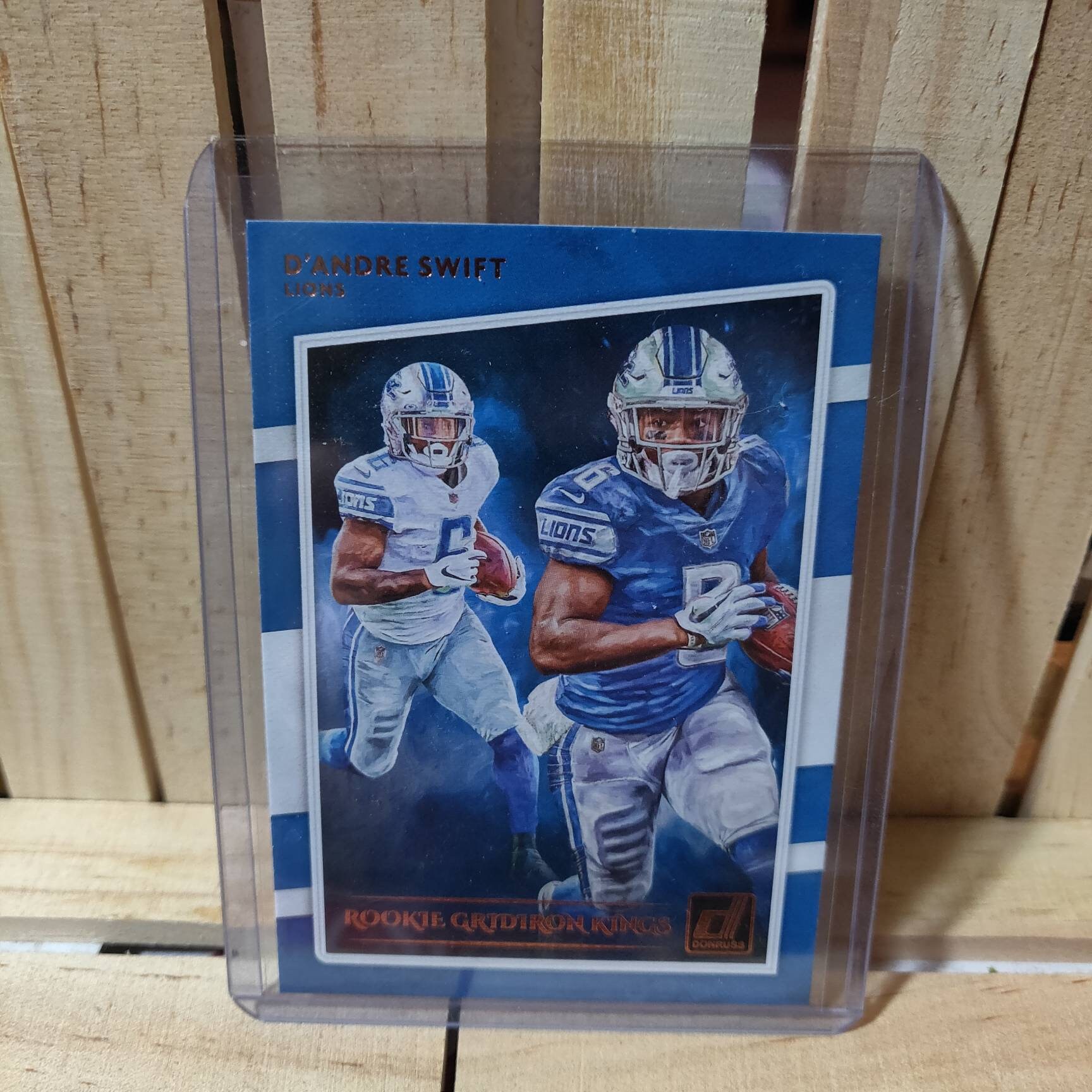 D'Andre Swift Rated Rookie 2020 Donruss Football Card Detroit Lions D'Andre Swift Rated Rookie 2020 Donruss Football Card Detroit Lions